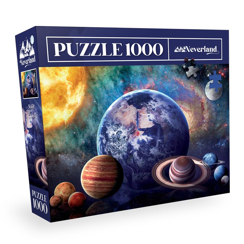 Neverland 1000 PARÇA - PLANETS (GEZEGENLER) : Amazon.com.tr: Oyuncak